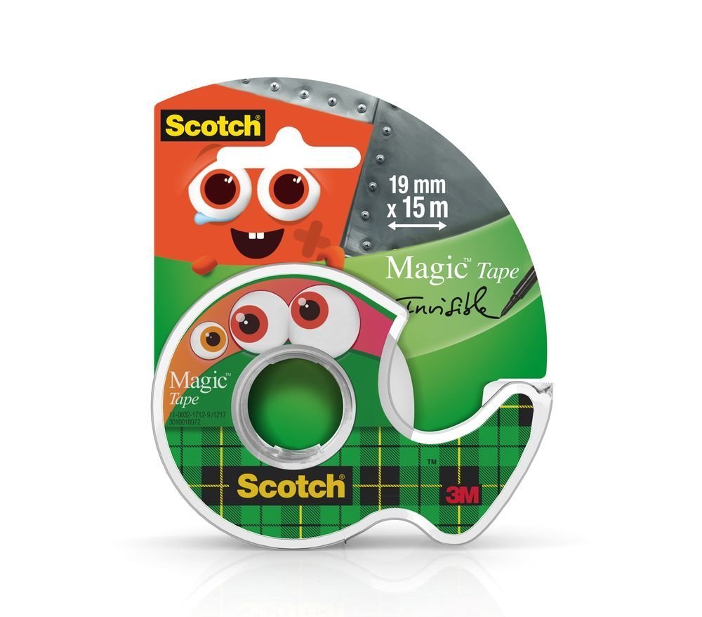 3M Scotch Magic Monsters páska, 19 x 10 + 5 m GRATIS