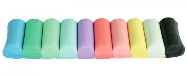 Kores Plastelína Pastel