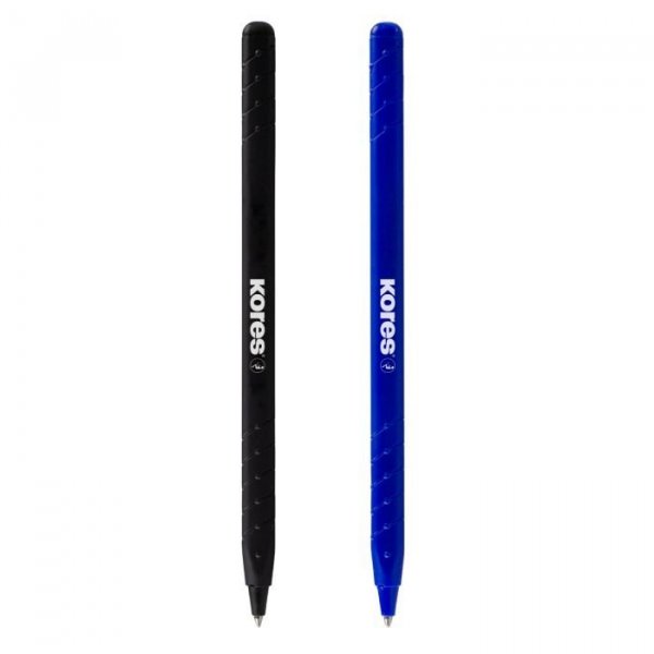 K0 Pen, Kores, trojhranný tvar, 1 mm, modrý inkoust