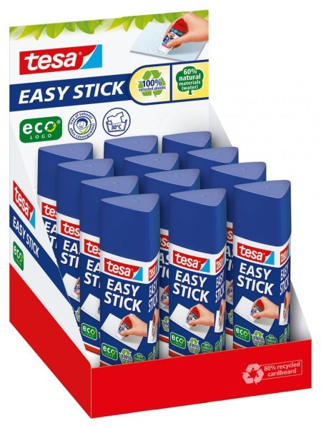 Easy Stick, trojůhelníková lepicí tyčinka, smývatelná vodou, bez rozpouštědel, 12g