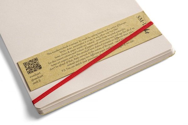 SMLT art Album, šitá vazba, #authenticbook, krémové, 245x176, 36 listů, 80 g/m2