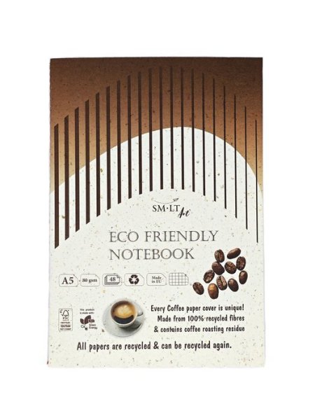 SMLT art Sešit ECO Coffee A5,48 listů, 80g/m2