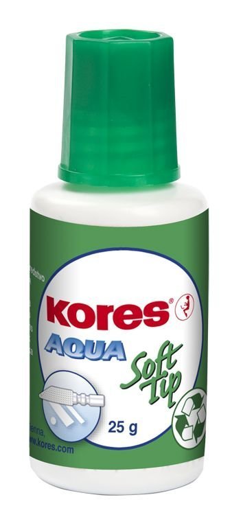 Opravný lak Aqua Soft tip 25 g - s houbičkou