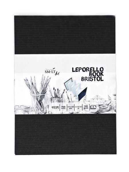 SMLT art Leporelo 105x148, bristol, 308 g/m2, 8 listů
