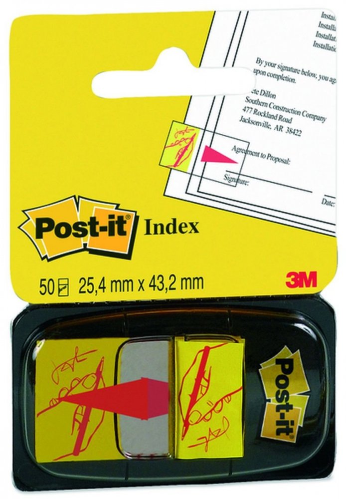 3M Post-it záložky se symbolem 