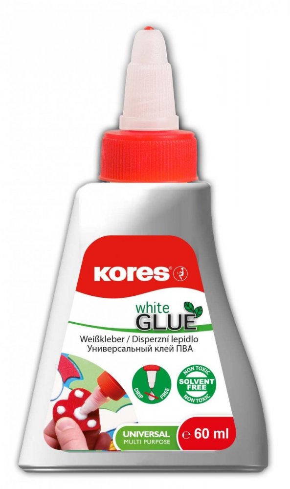 White glue 60 ml, rychlouzávěr, lepí i dřevo