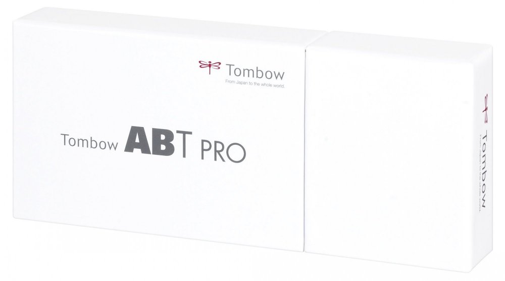 Sada oboustranných fixů Tombow – ABT PRO Basic colours, 12 ks