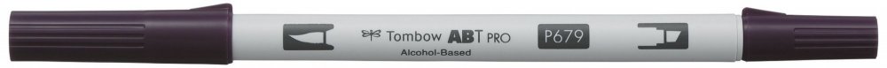 Tombow Oboustranný lihový fix ABT PRO, dark plum