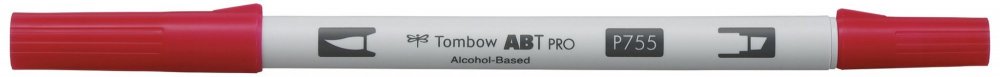 Tombow Oboustranný lihový fix ABT PRO, rubine red