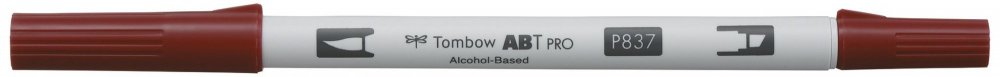 Tombow Oboustranný lihový fix ABT PRO, wine red