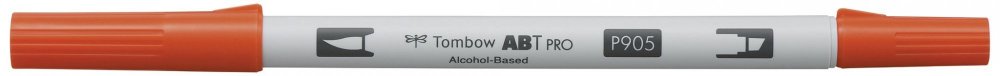 Tombow Oboustranný lihový fix ABT PRO, red