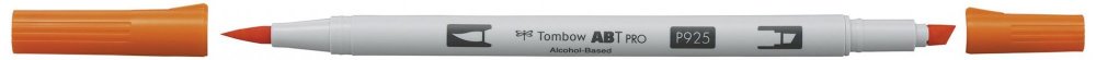 Tombow Oboustranný lihový fix ABT PRO, scarlet