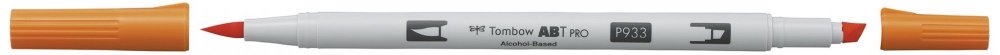 Tombow Oboustranný lihový fix ABT PRO, orange