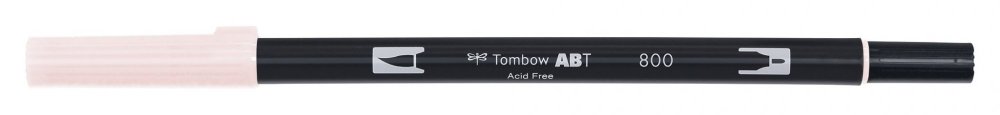 Tombow Oboustranný štětcový fix ABT Dual Brush Pen, pale pink
