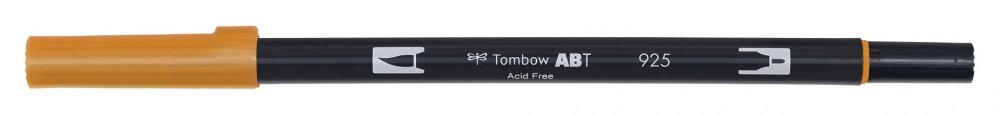 Tombow Oboustranný štětcový fix ABT Dual Brush Pen, scarlet