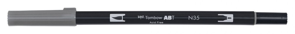 Tombow Oboustranný štětcový fix ABT Dual Brush Pen, cool grey12