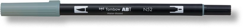 Tombow Oboustranný štětcový fix ABT Dual Brush Pen, cool grey8