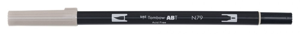 Tombow Oboustranný štětcový fix ABT Dual Brush Pen, warm grey2