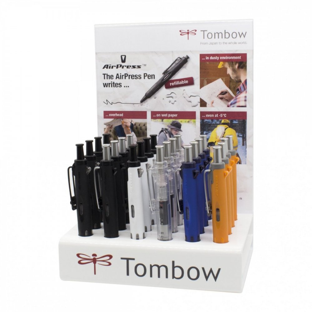 Tombow Kuličkové pero AirPress Pen, display 24 ks