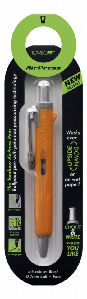 Tombow Kuličkové pero AirPress Pen oranžové
