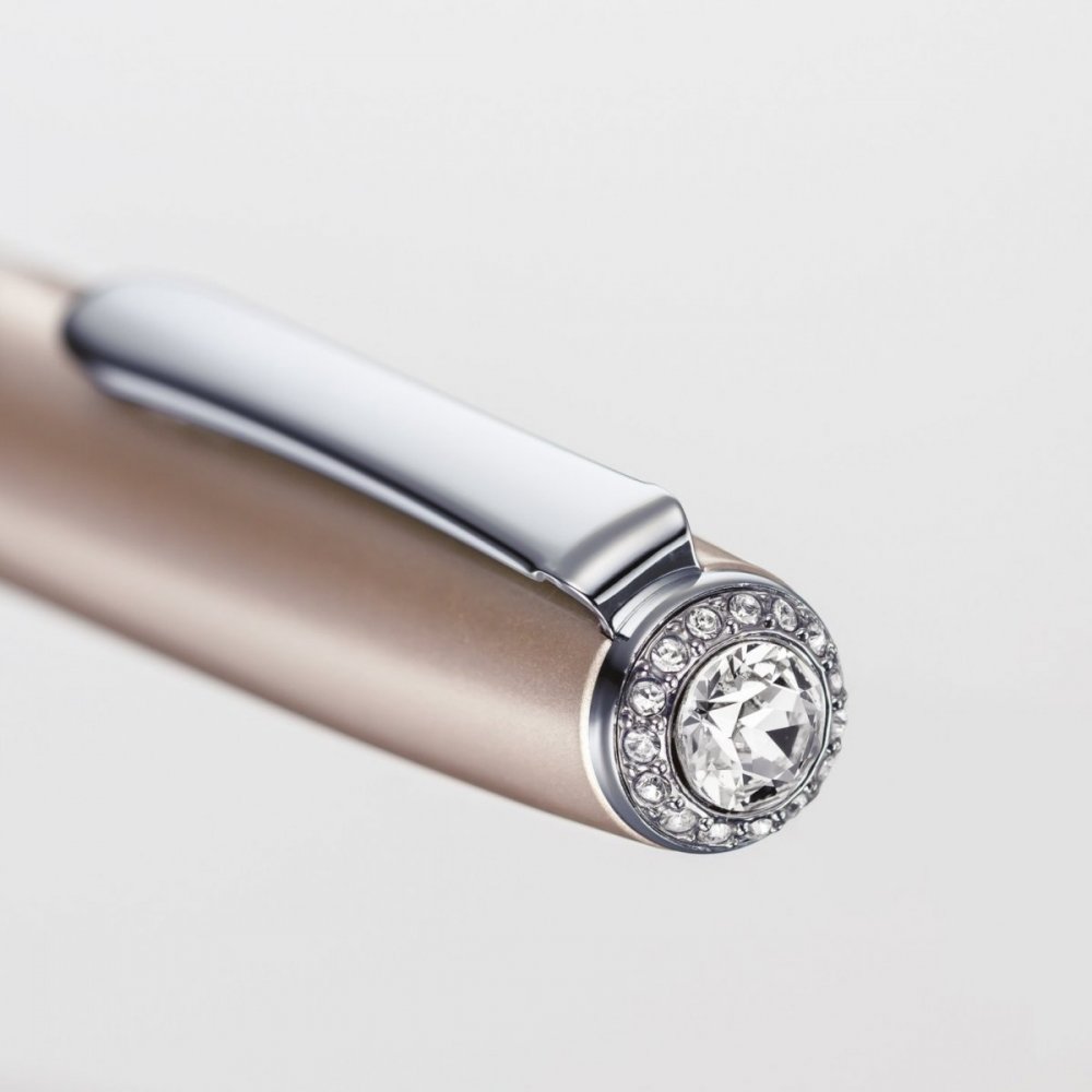Kuličkové pero Tombow HAVANNA Swarovski®, světle růžová