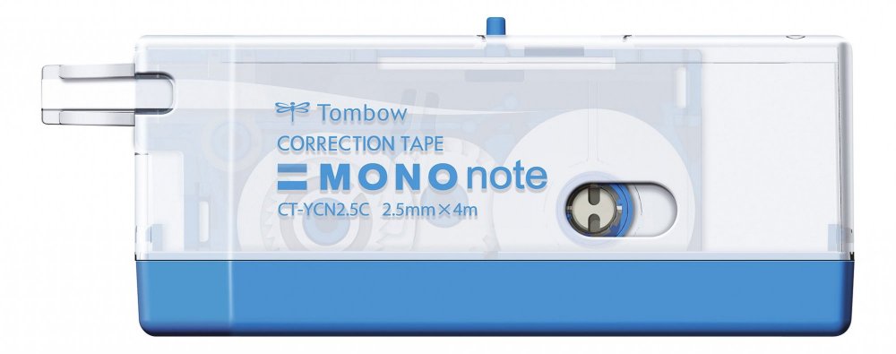 Tombow Korekční páska MONO note, transparentní/modrá