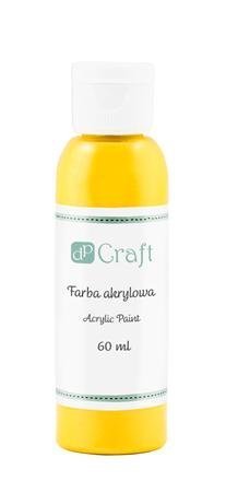 Akrylová barva, 60 ml – žlutá