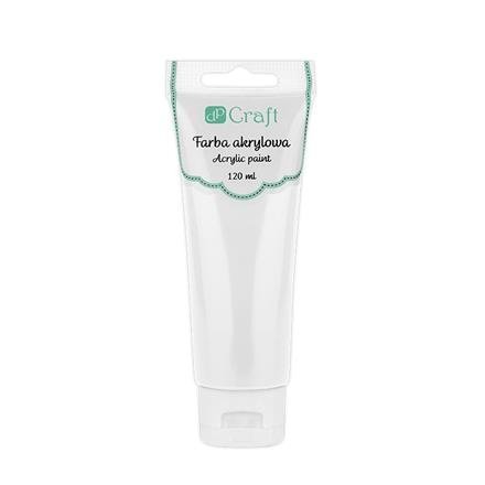 Akrylová barva, 120 ml – titanová bílá