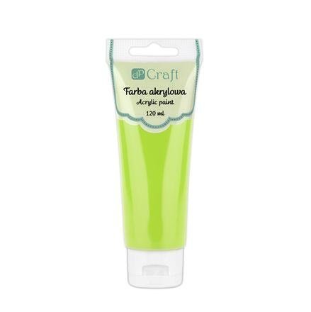 Akrylová barva, 120 ml – světle žlutá