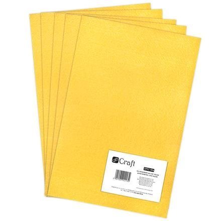 Filc polyesterový – žlutý A4