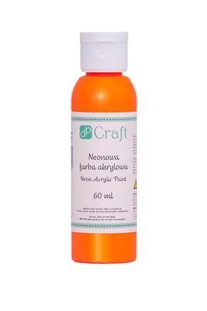 Neonová akrylová barva, 60 ml – oranžová