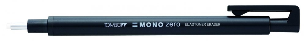 Tombow Gumovací tužka Mono Zero , 2,3 mm, černá