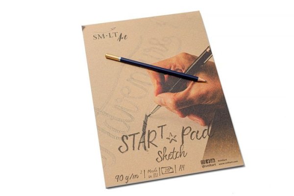 SMLT art Blok START A4, 20 listů, 90g/m2