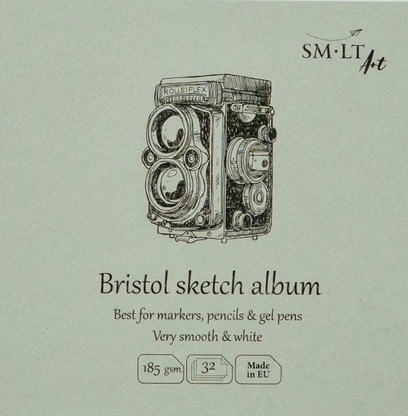 SMLT art Layflat album Bristol, 14x14cm, 32 listů, 185g/m2