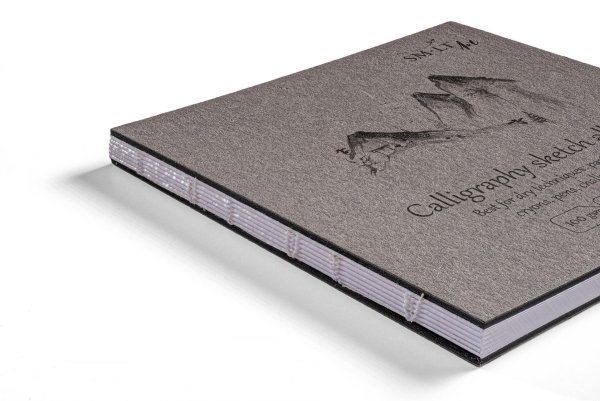 SMLT art Layflat album na kaligrafii a kresbu,  14x14cm, 48 listů, 100g/m2