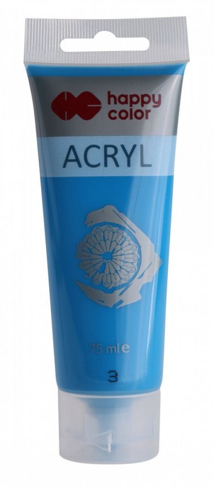 Akrylová barva v tubě 75 ml, modrá