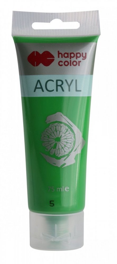 Akrylová barva v tubě 75 ml, zelená