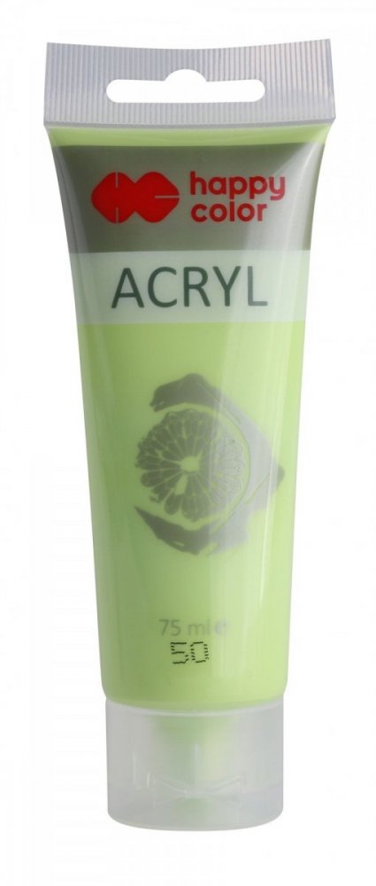 Akrylová barva v tubě 75ml, Limonka