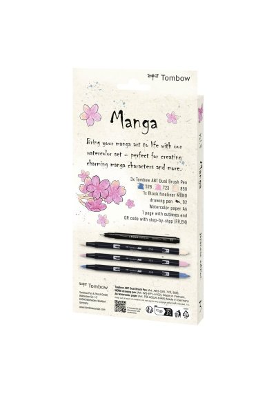 Tombow Manga set KAWAII - Japan Edition
