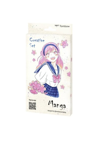 Tombow Manga set KAWAII - Japan Edition