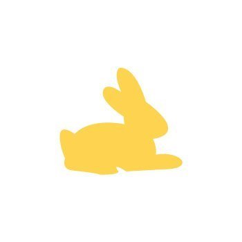 Dekorační děrovačka 2,5cm – králík