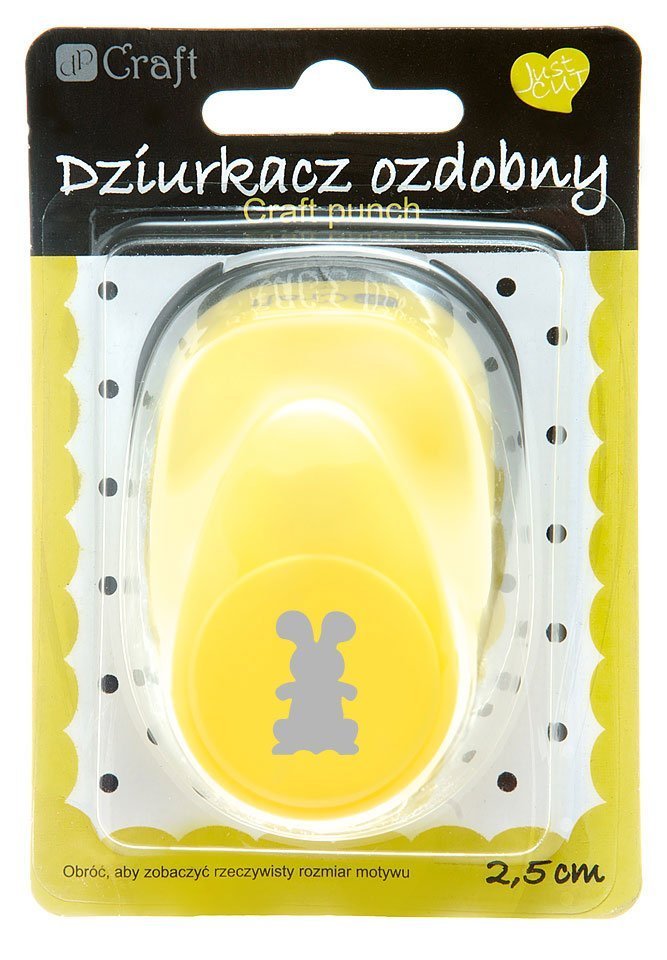 Dekorační děrovačka 2,5cm – zajíc