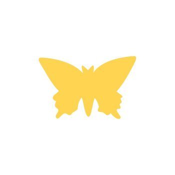 Dekorační děrovačka 3,7 cm – motýl 2