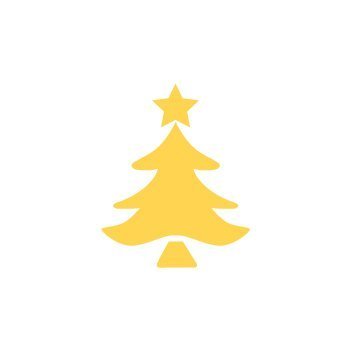 Dekorační děrovačka 3,7 cm – vánoční stromeček