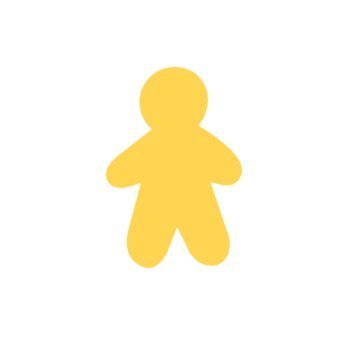 Dekorační děrovačka 3,7 cm – perníček