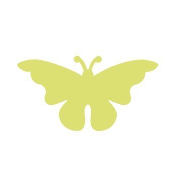 Dekorační děrovačka 5 cm – motýl 4