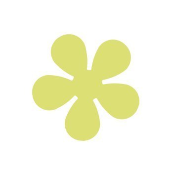 Dekorační děrovačka 6,3 cm – květ 3