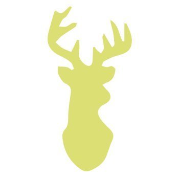 Dekorační děrovačka 7,5cm – jelen