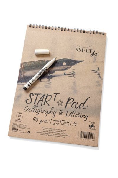 SMLT art Blok na kaligrafii START, A4, 30 listů, 90g/m2, linkovaný