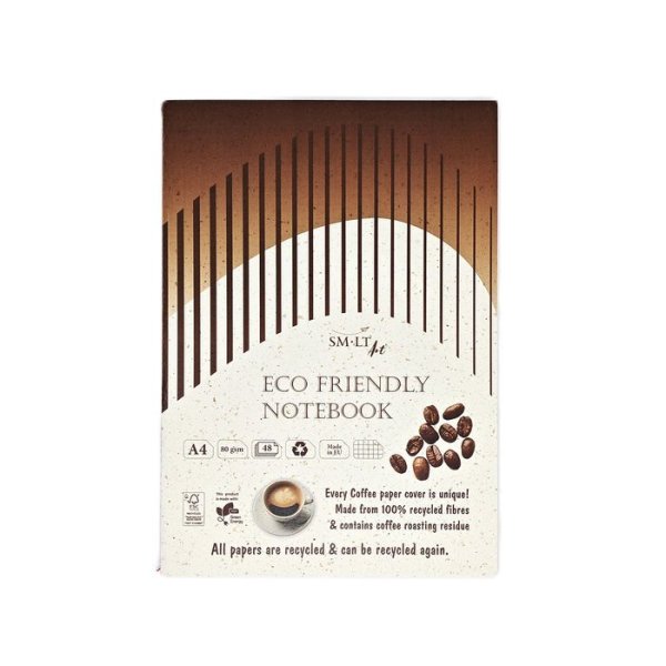 SMLT art Sešit ECO Coffee A4,48 listů, 80g/m2
